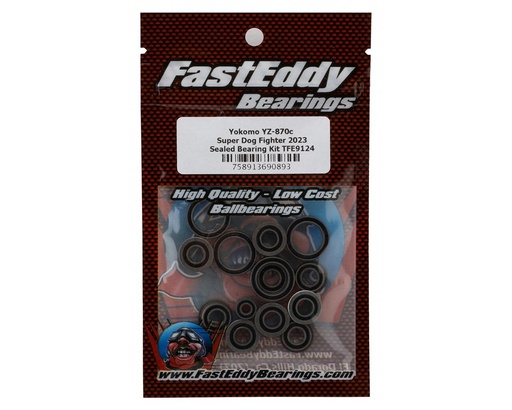 [TFE9124] FastEddy Yokomo YZ-870c Super Dog Fighter 2023 Sealed Bearing Kit