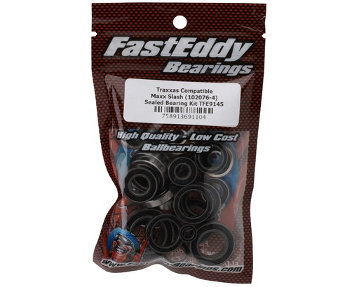 [TFE9145] FastEddy Rubber Sealed Bearing Kit for Traxxas Maxx Slash