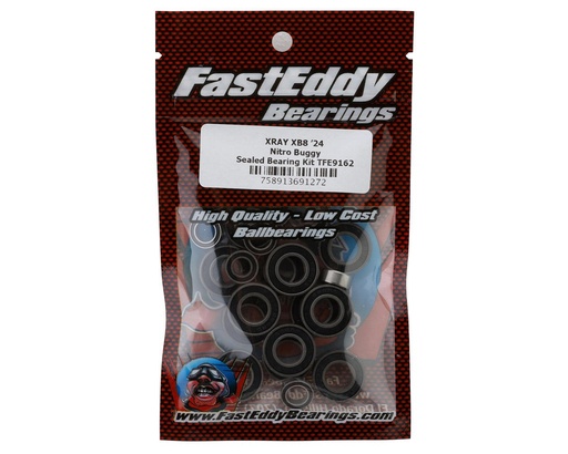 [TFE9162] FastEddy XRAY XB8 '24 Nitro Buggy Sealed Bearing Kit