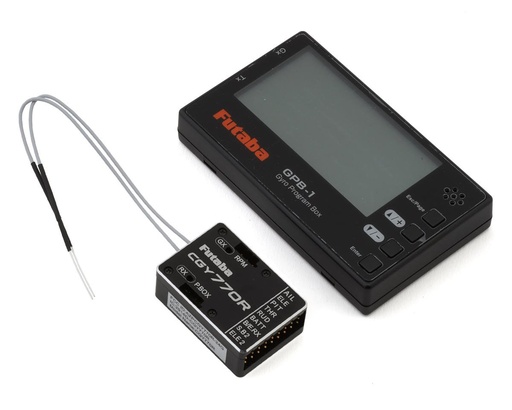 [FUT01102411-3] Futaba CGY770R Helicopter Flight Control Gyro w/Programming Box