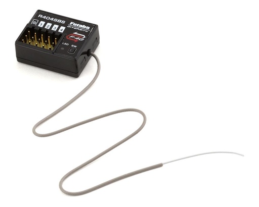 [FUT01102364-1] Futaba R404SBS F-4G T-FHSS 4-Channel 2.4Ghz Telemetry Receiver