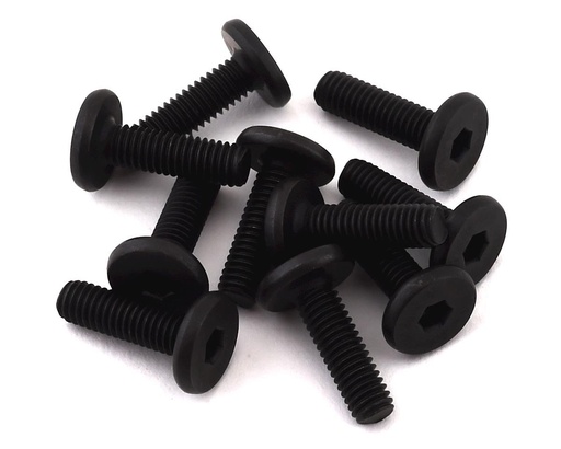 [ASC41090] Element RC 3x10mm Low Profile Pan Head Screws (10)