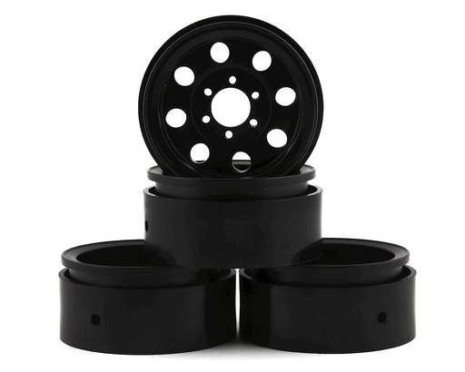 [ASC42109] Element RC Enduro 1.9” The Ocho Beadlock Crawler Wheels (Black) (4)
