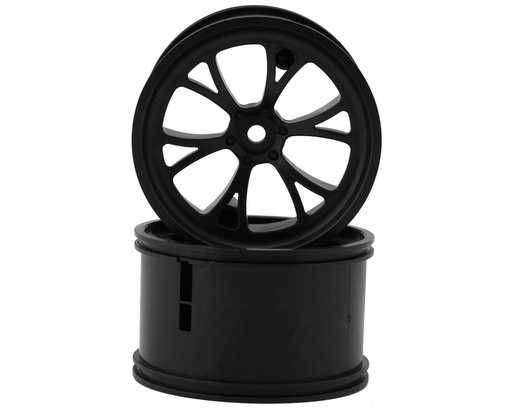 [XCE-0030-SV] eXcelerate Super V Drag Racing Rear Wheels (Black) (2) (Narrow) w/12mm Hex