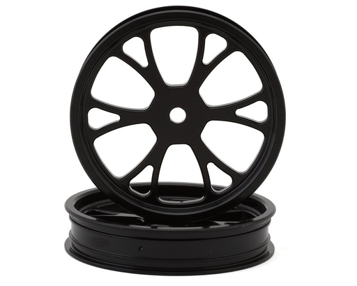 [XCE-0050-BK] eXcelerate B-Mag Super V Drag Racing Front Wheels (Black) (2) w/12mm Hex