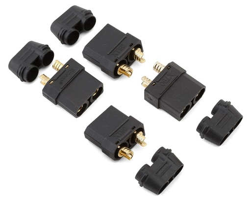 [XCE-0162] eXcelerate XT90 Female Connectors (Black) (4)