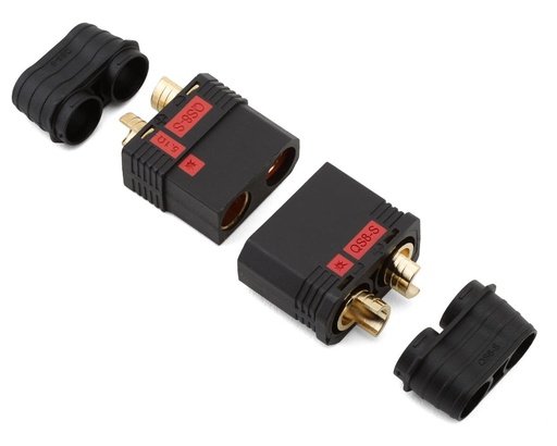 [XCE-0163] eXcelerate QS8 Anti-Spark Connector (Black) (1 Male / 1 Female)