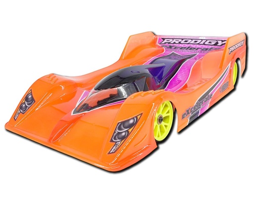 [XCE-0516.020] eXcelerate MACH "MD" Medium Down Force 1/12 On-Road Pan Car Body (Clear) (.020)