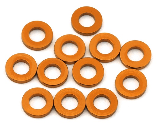 [XCE-1011.5] eXcelerate 3x6x1mm Aluminum Shims (Orange) (12)