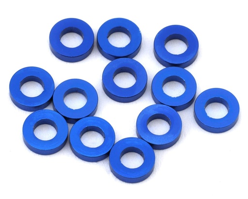 [XCE-1012.4] eXcelerate 3x6x1.5mm Aluminum Shims (Blue) (12)