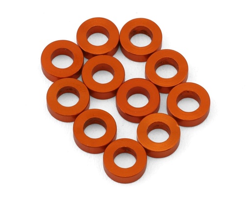 [XCE-1013.5] eXcelerate 3x6x2mm Aluminum Shims (Orange) (12)