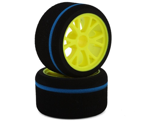 [XCE-3010-SPC] eXcelerate 1/12 Mounted Foam Front Tires (2) (Spec)