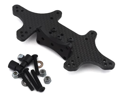 [XTR10644] Xtreme Racing 3mm Carbon Fiber Drag Rear Shock Tower for Traxxas Rustler/Slash
