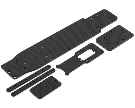 [XTR10666] Xtreme Racing 11.25" Dual Threat Carbon Drag Chassis for Traxxas Rustler/Bandit