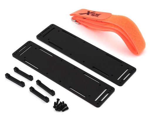 [XTR10671ALBK] Xtreme Racing Aluminum Battery Trays for Traxxas X-Maxx (2)