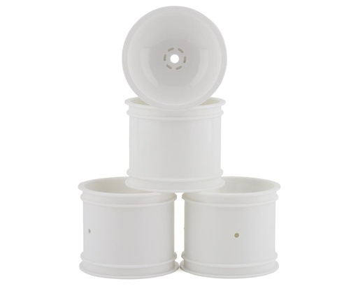 [JCO3416W] JConcepts 12mm Hex 2.2" Super Dish Rear Wheel (White) (4)