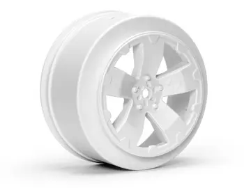[AV1101-W] Sabertooth Losi-SCTE/22SCT Wheel | White | Pair