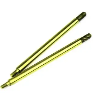 [TKR6017T] Shock Shafts w/ TiNi Coating (for 122mm shocks, steel, 2pcs)